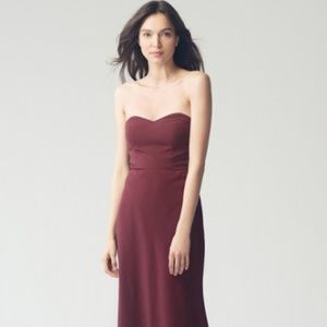 Jenny Yoo Kylie Dress in Hibiscus, Size 8